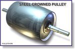 Steel Crowned Pulley